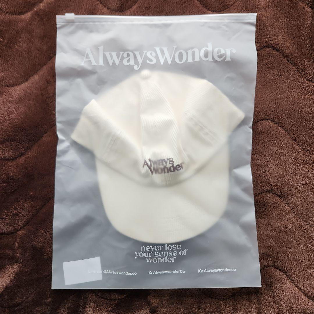 Lingling Kwong AlwaysWonder キャップ オフホワイト