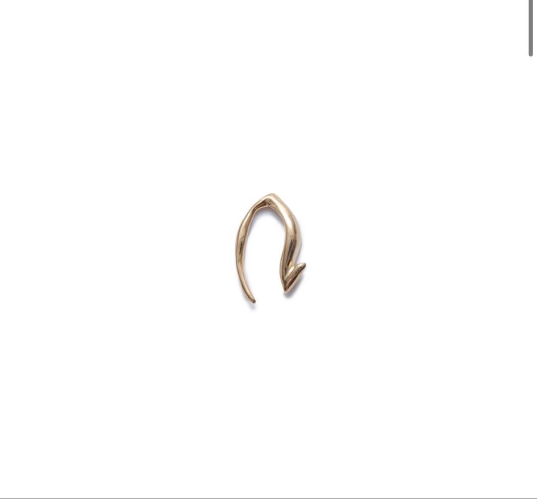 【本日限定値下】RATS TAIL EARRINGS 18K GOLD