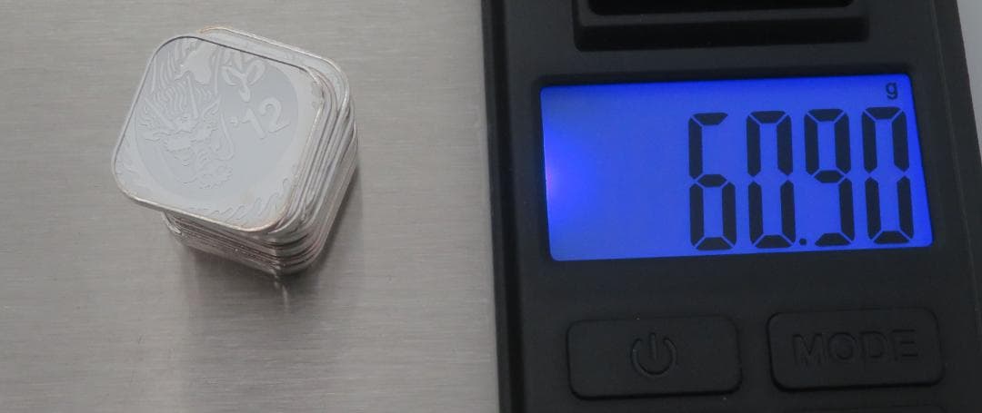 1053.純銀メダル銘純銀メダル14枚まとめ60.90g銀メダルミントだし造幣局