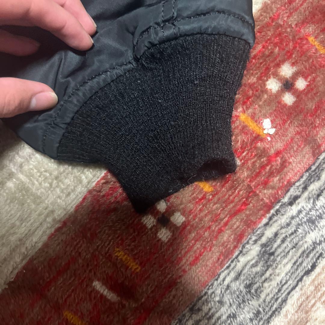 希少❗️90s alpha MA-1フライトジャケットusa製　ブラック