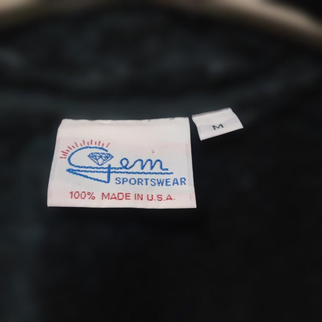 gem sportswear USA製ダークグレー ジャケット