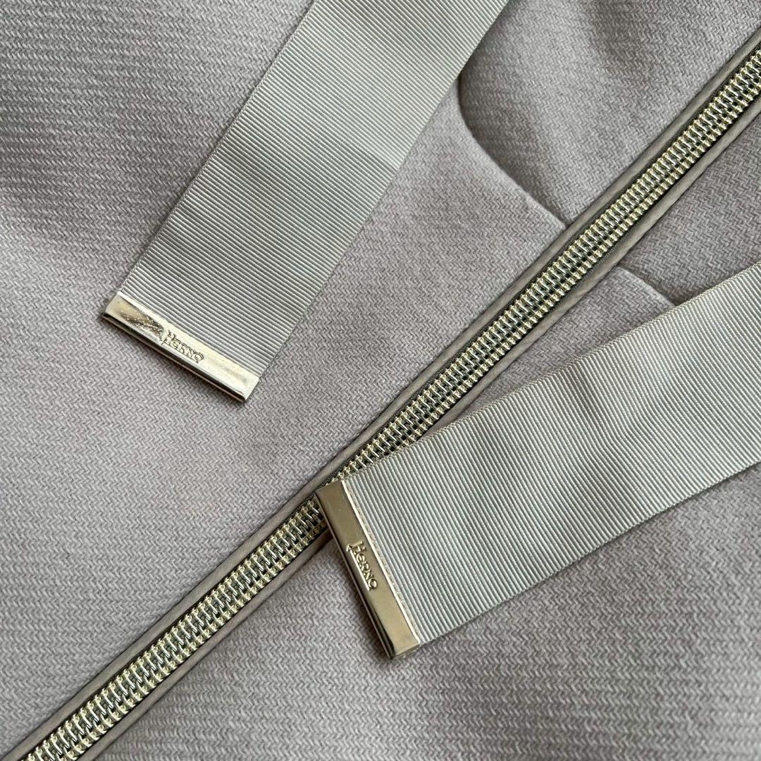 HERNO エコウール Aライン ドッキングダウンジャケット フード 40