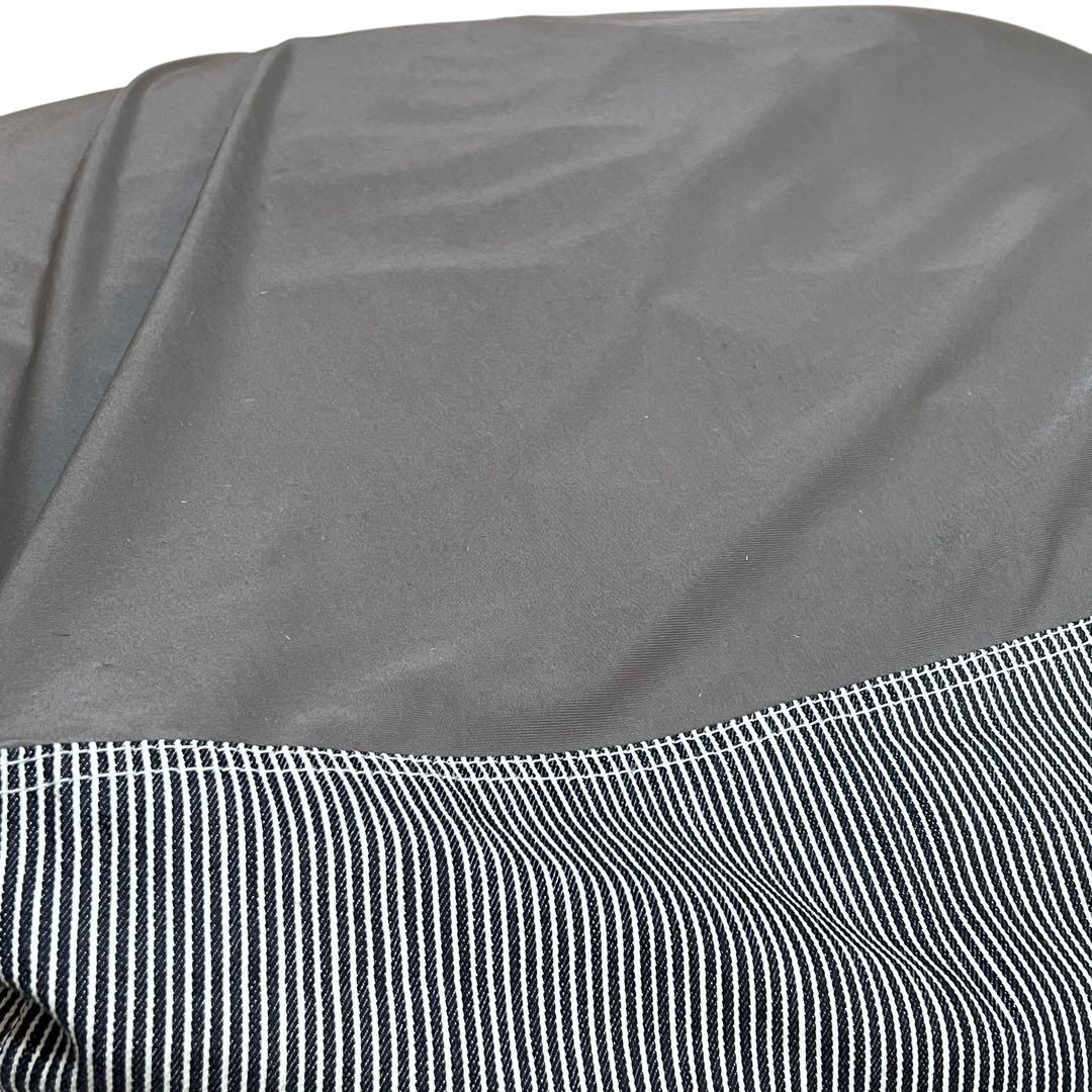 体にフィットするソファ　大 クッション （綿デニム・ヒッコリー） 無印良品