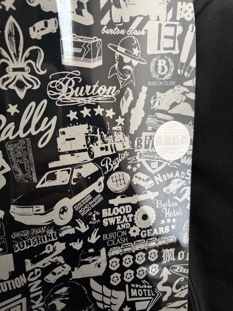 Burton スノーボード ケース&バインディング付き