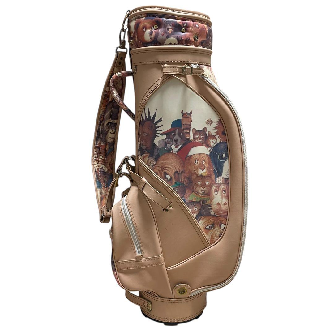【激レア✨】 クニオコレクション ゴルフ キャディバッグ レザー ヴィンテージ