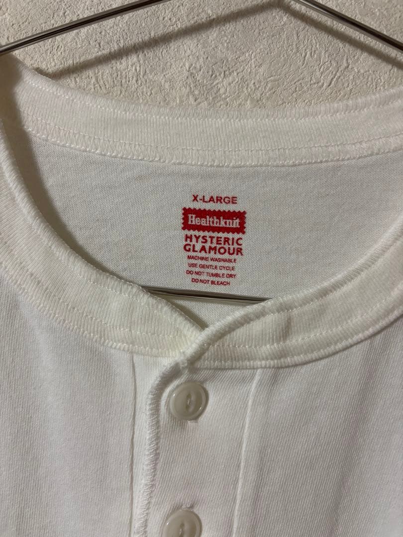 HYSTERIC GRAMOUR Tシャツ　ヘンリーネック