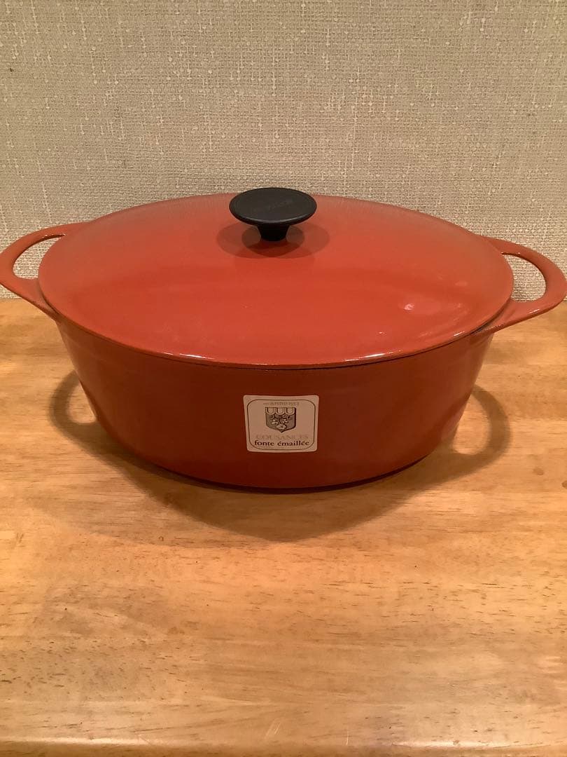 希少 クーザンス(ル・クルーゼ)の オーバル ココット 30cm