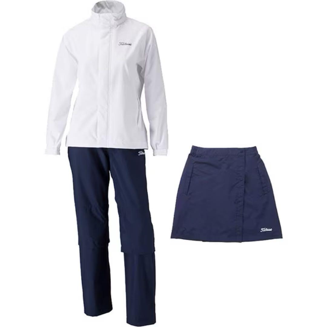 Titleist タイトリスト ゴルフレインウェア 上下 スカート無し