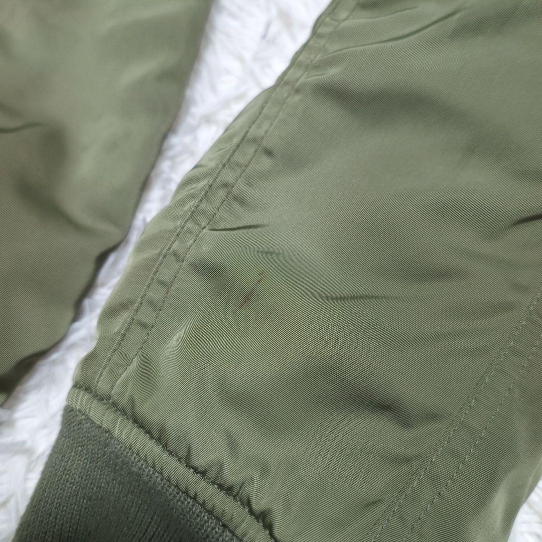 AZUL BY MOUSSY 短丈 N-2B カーキ Y2K