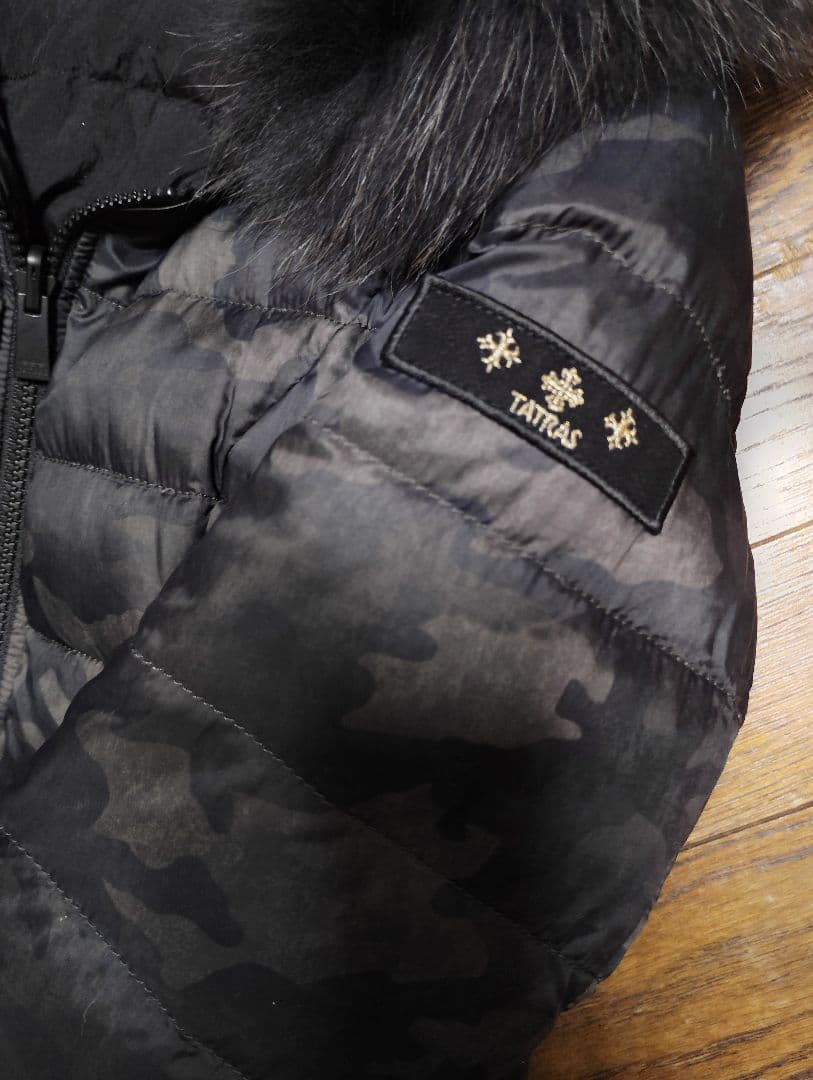 ゆず　美品　TATRAS　リバーシブル　2way ダウンコート