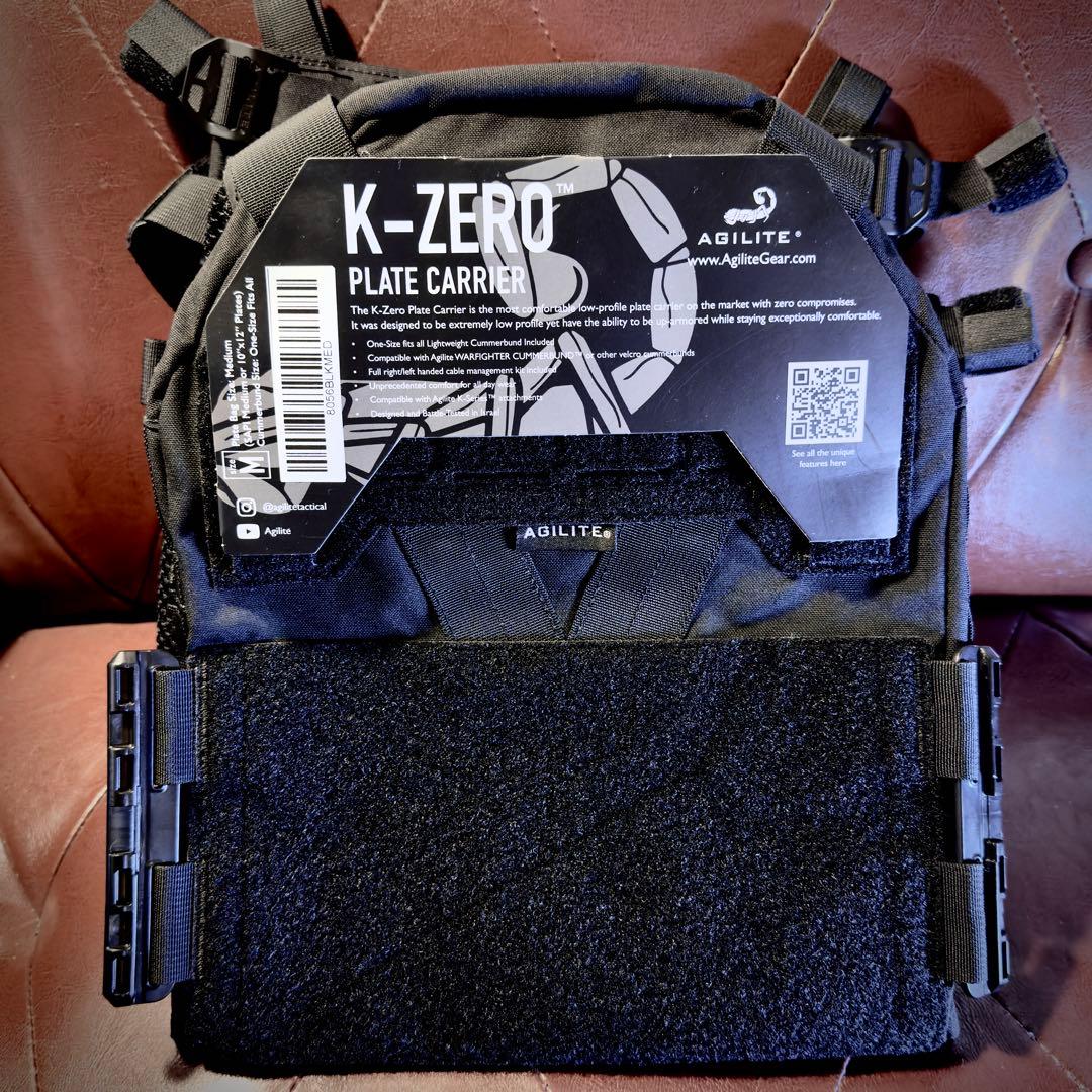 【実物新品】AGILITE K-ZERO ブラック (クイックリリース2個付)