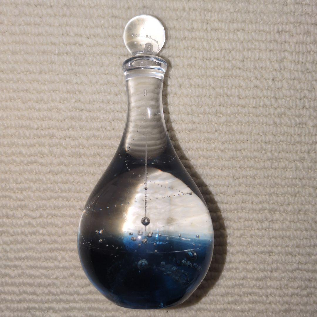 ノグチミエコ　ガラスアート　生命の水　フラスコ　L