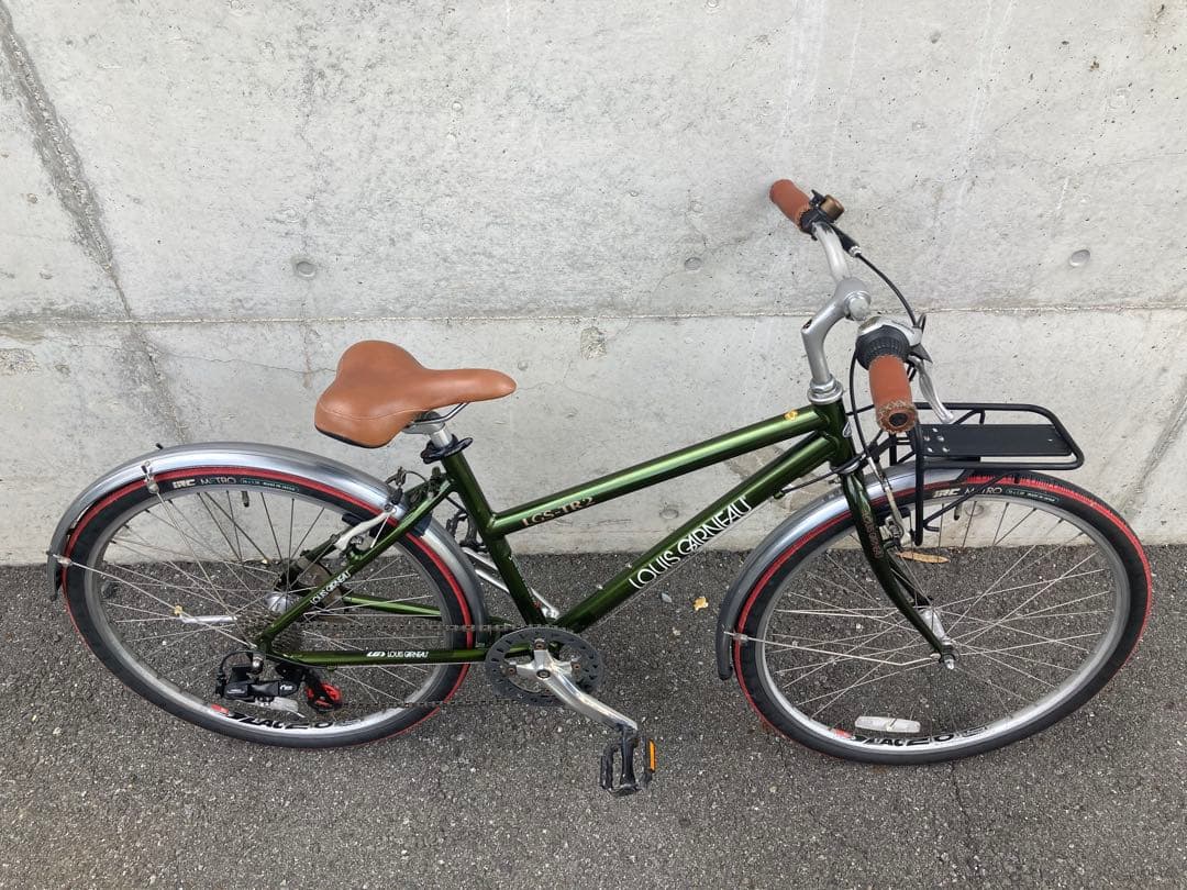 送料込 ルイガノ LGS-TR2 クロスバイク アルミ ブルーラグ リベンデル