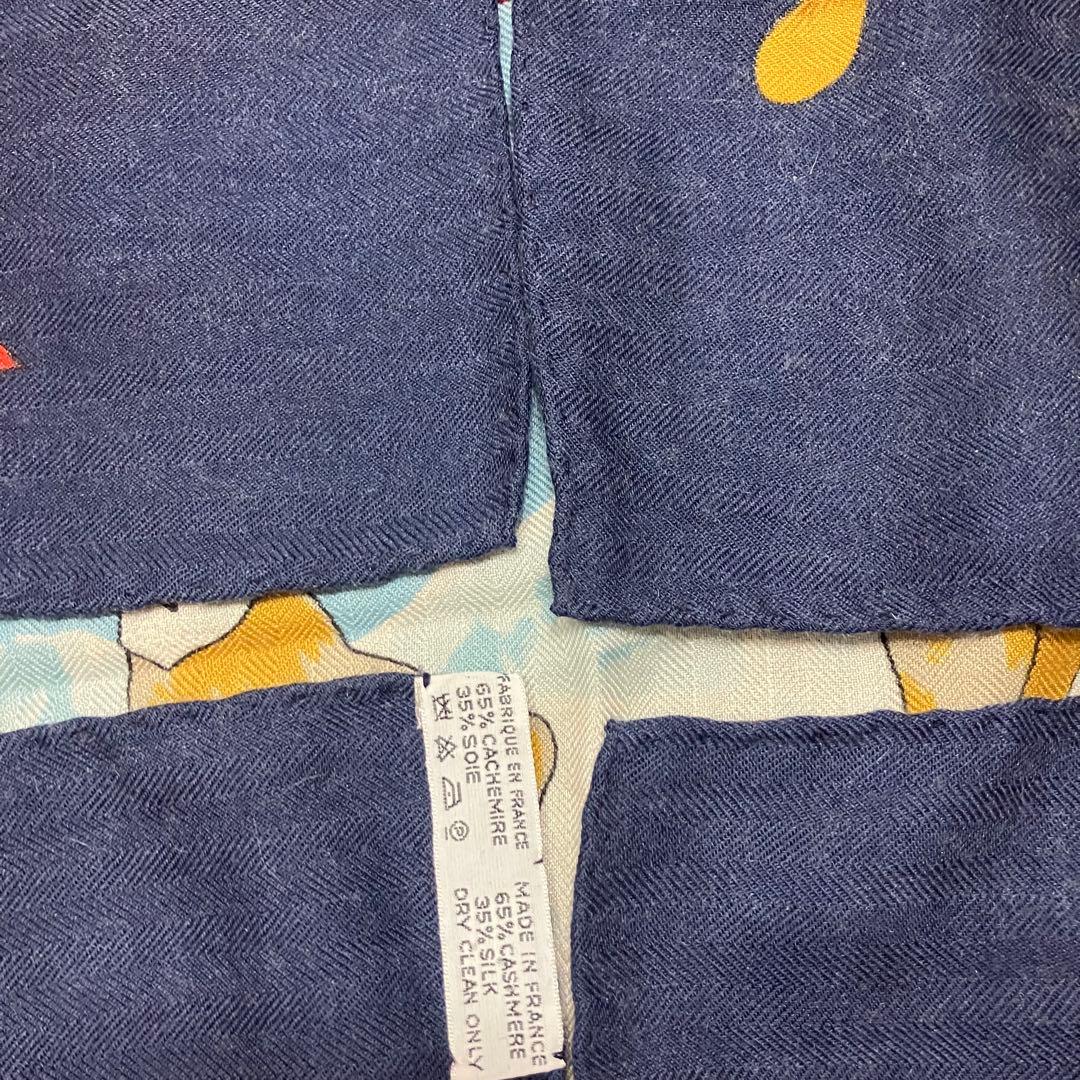 希少❣️HERMES 【Neige d'Antan】去年の雪　カレジェアン140