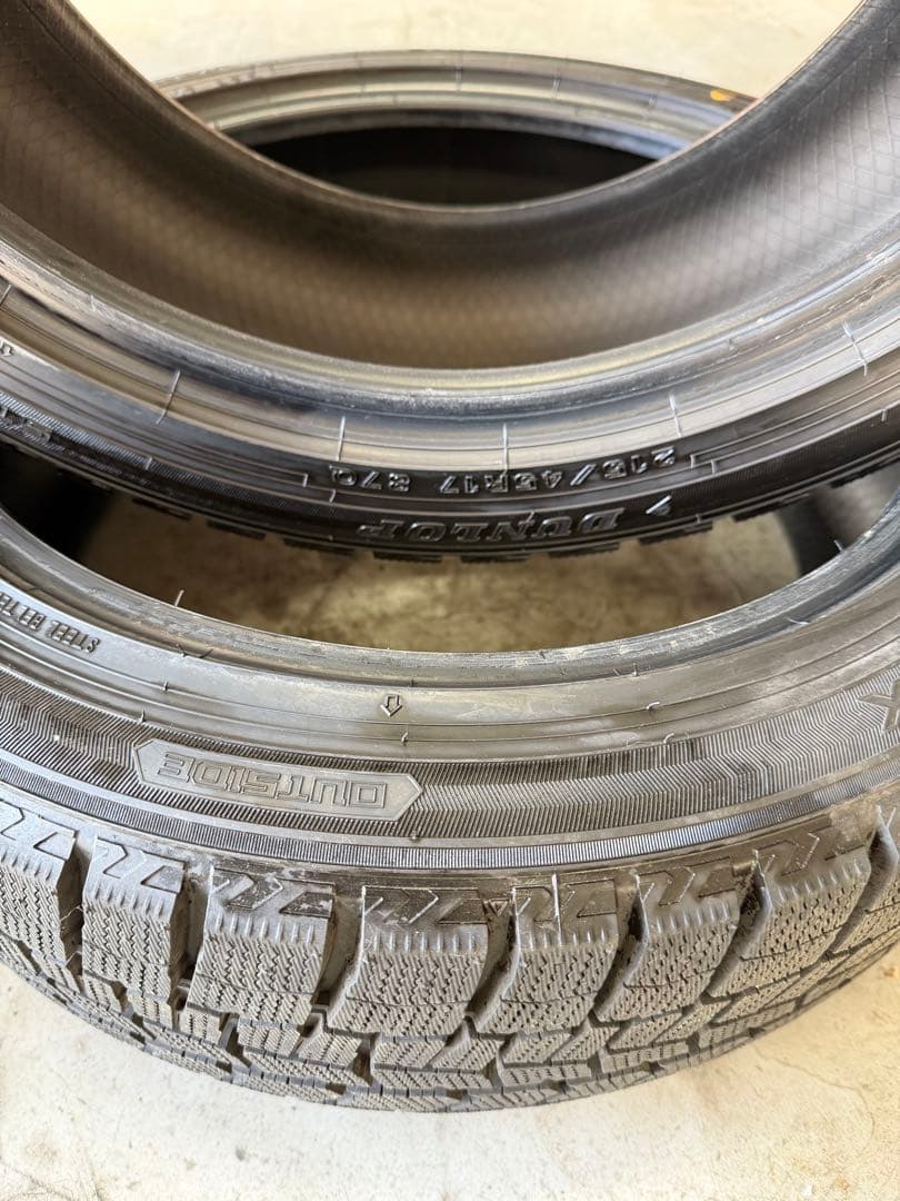 215/45R17 スタッドレスタイヤ WINTERMAX 2019 バリ溝