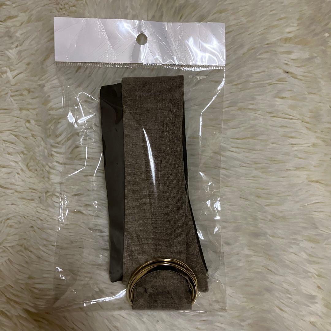 美品　ベイジ　ノーカラー　ロング　ダウン　ブラウン　Aライン　コート