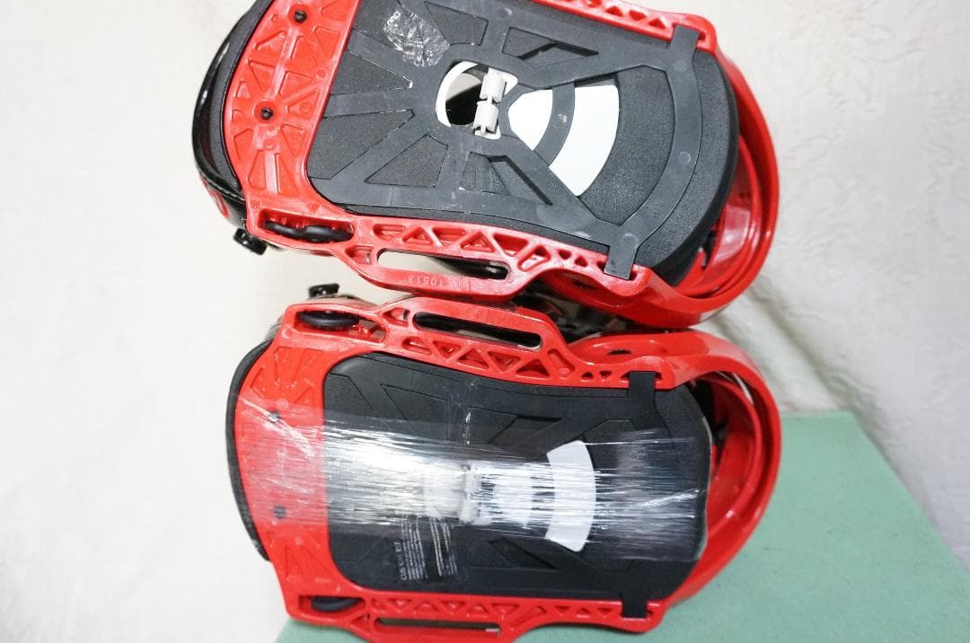 BURTON バートン CUSTOM カスタム EST バインディング M 赤