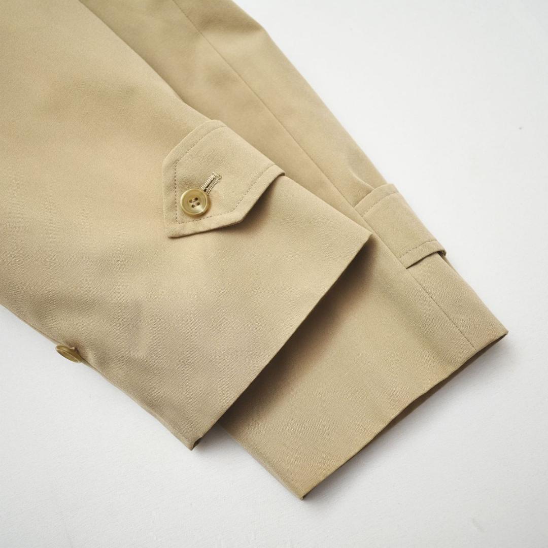 英国製 ダックス DAKS ウールライナー付き ステンカラーコート ベージュ