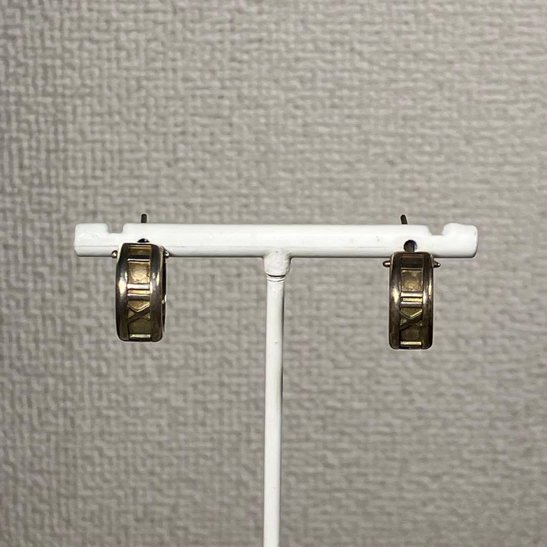 Tiffany アトラス フープピアス シルバー925