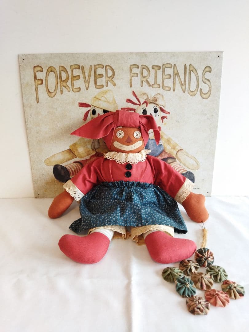 ★匿名配送★ハンドメイド アン&アンディ カントリードール ベリンディ