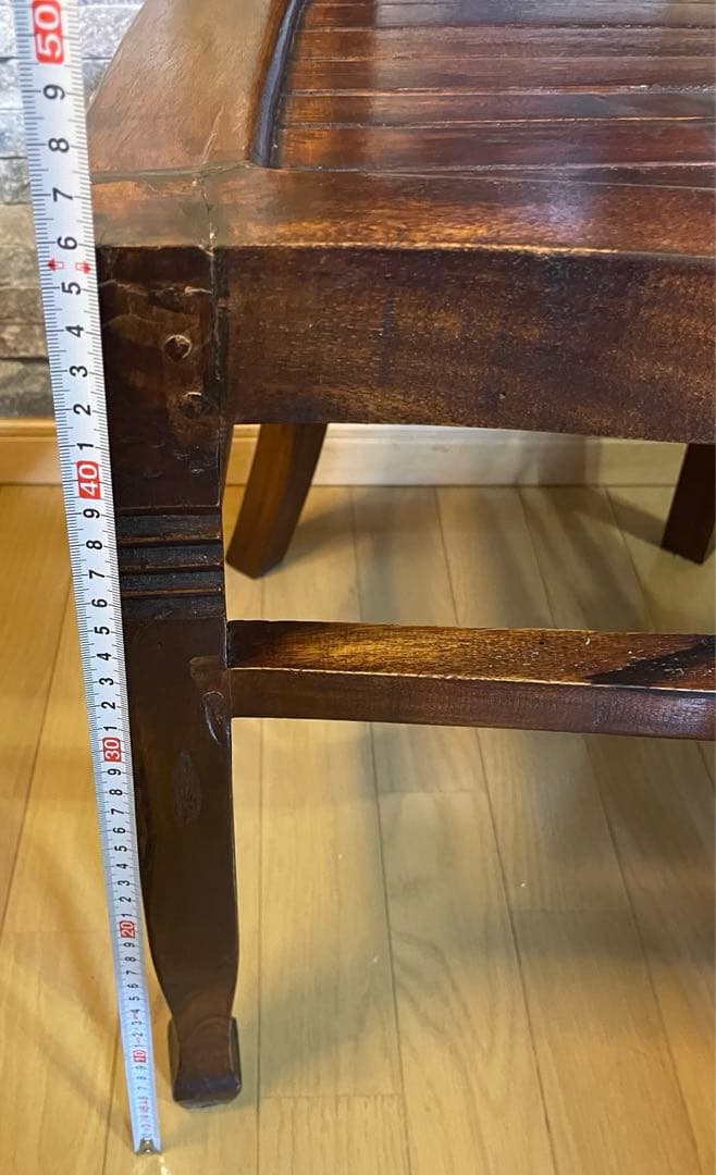 アンティークチェアー　ハンドメイド品　高級質感　インテリア　レトロ　アンティーク