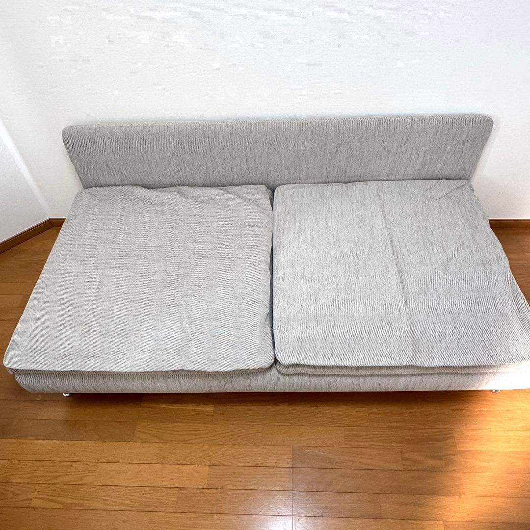 【ほぼ未使用/替カバー付！】IKEA ソーデルハムン 3人掛け ソファ