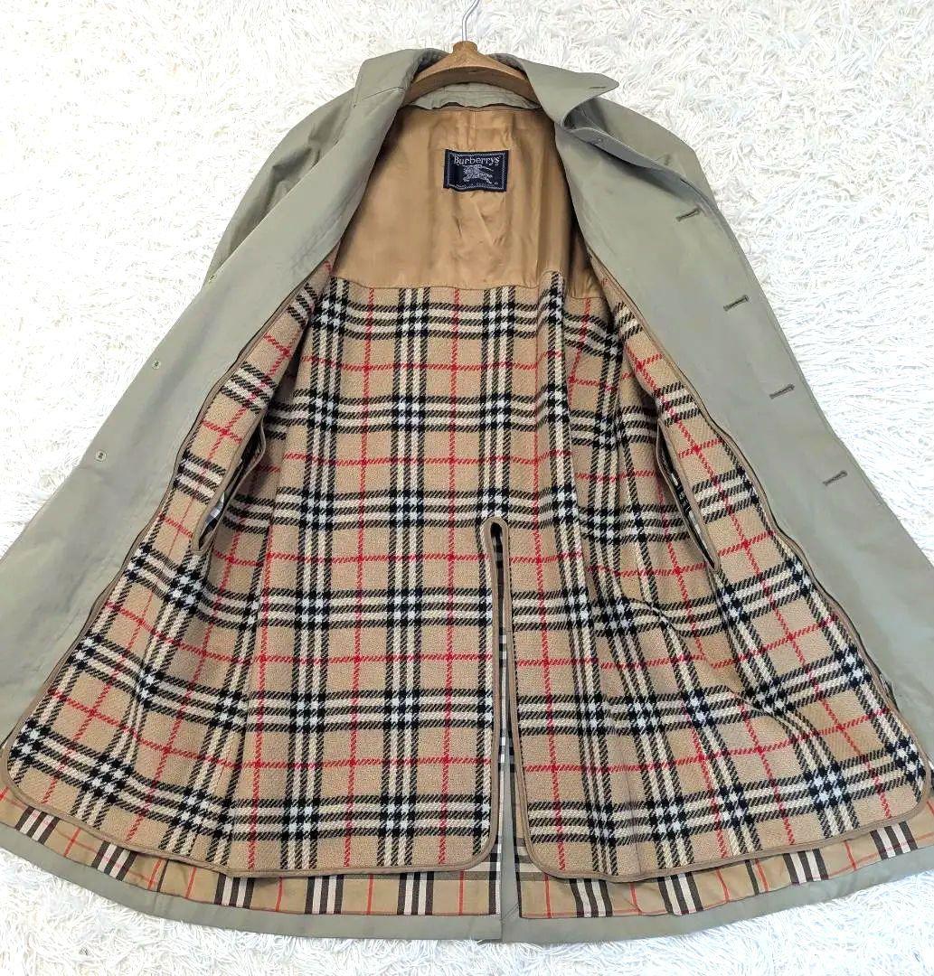 ✨Burberrys ステンカラーコート ベージュ　ノバチェック