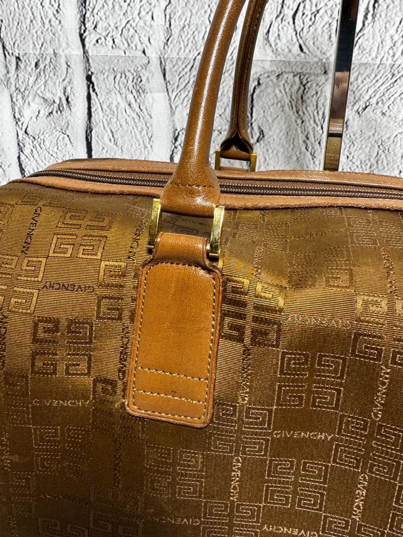 レア　GIVENCHY　ボストンバッグ　総柄　ｗ1725-0806-①-①