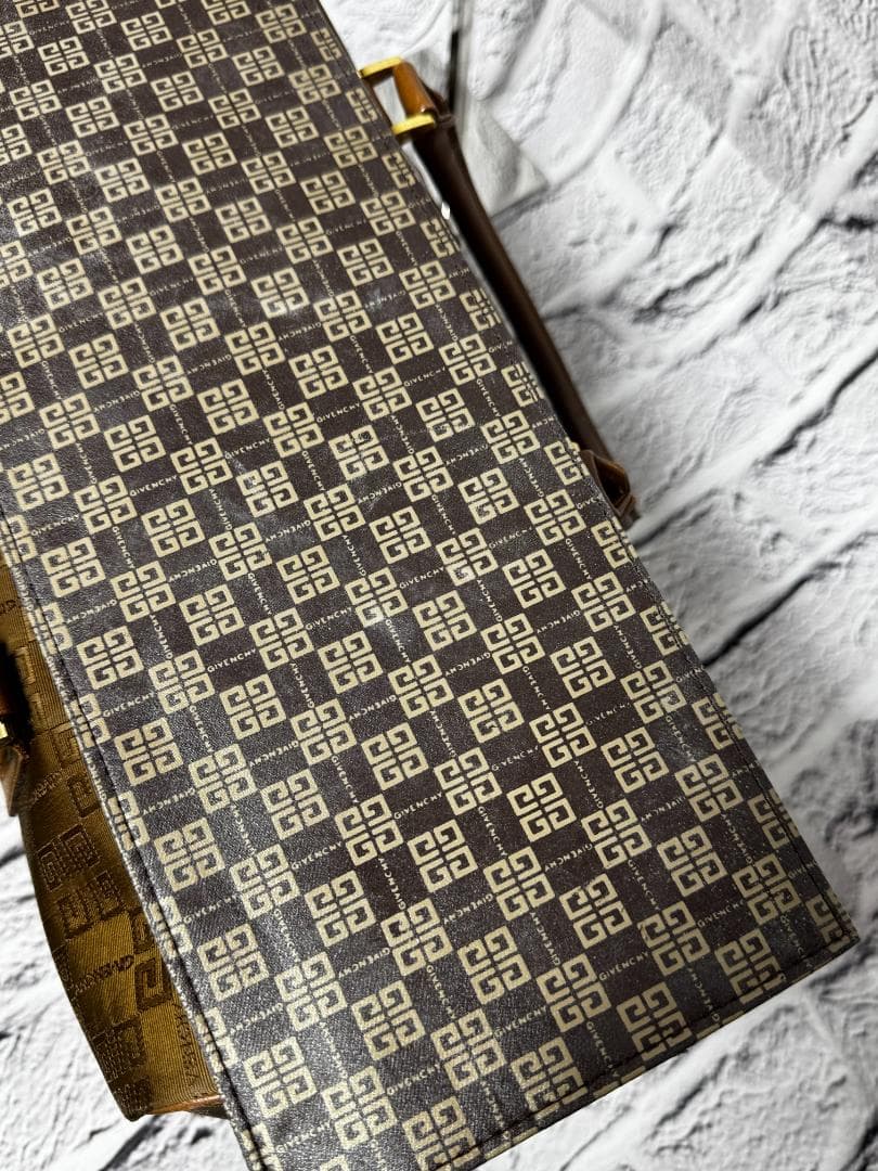 レア　GIVENCHY　ボストンバッグ　総柄　ｗ1725-0806-①-①