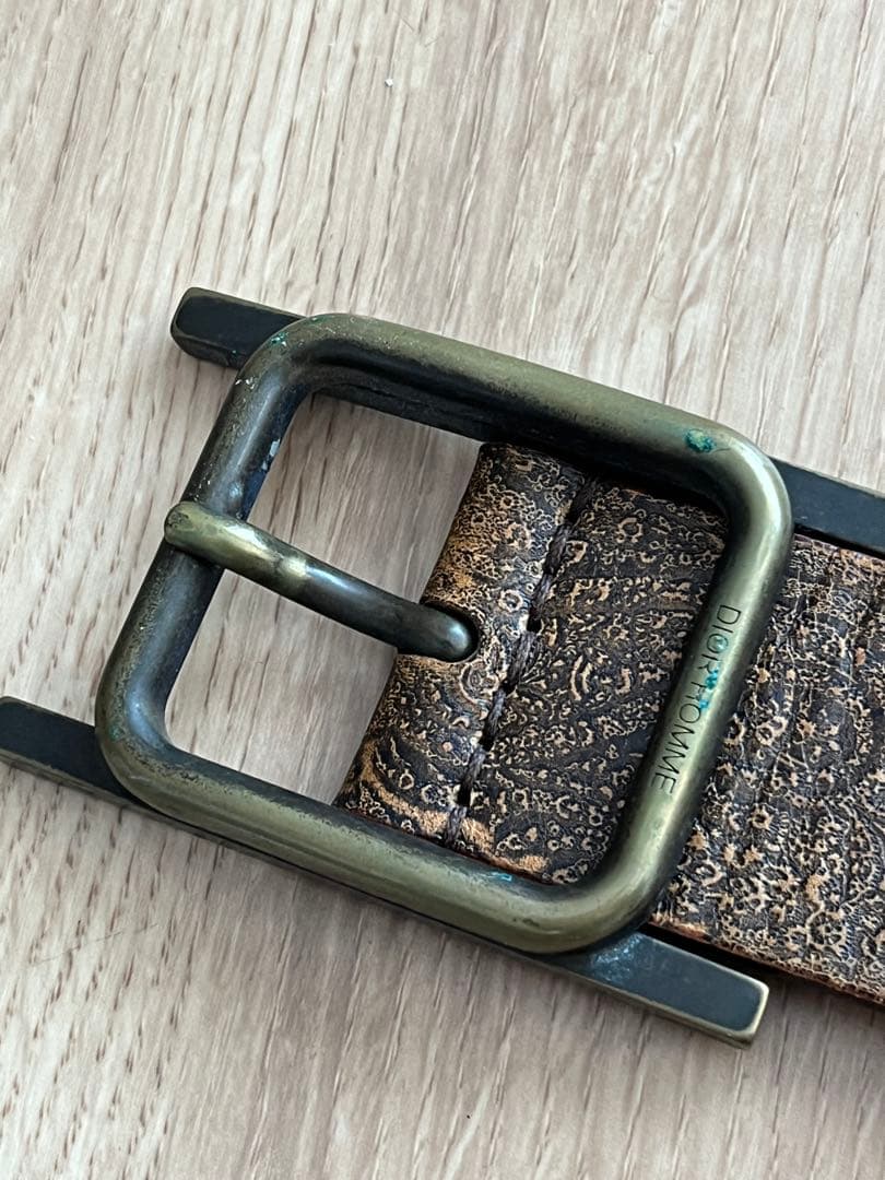 Dior Homme レザーベルト 85