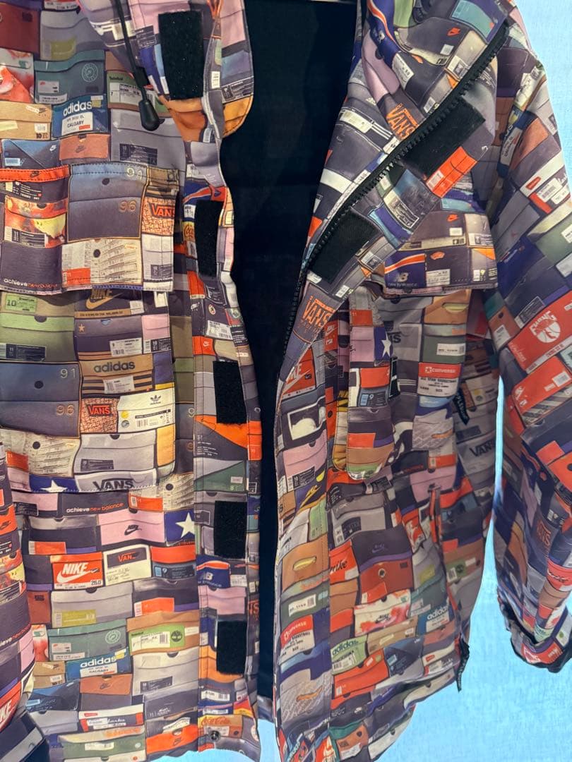 【希少】APPLEBUM スニーカー箱柄 ナイロンジャケットM
