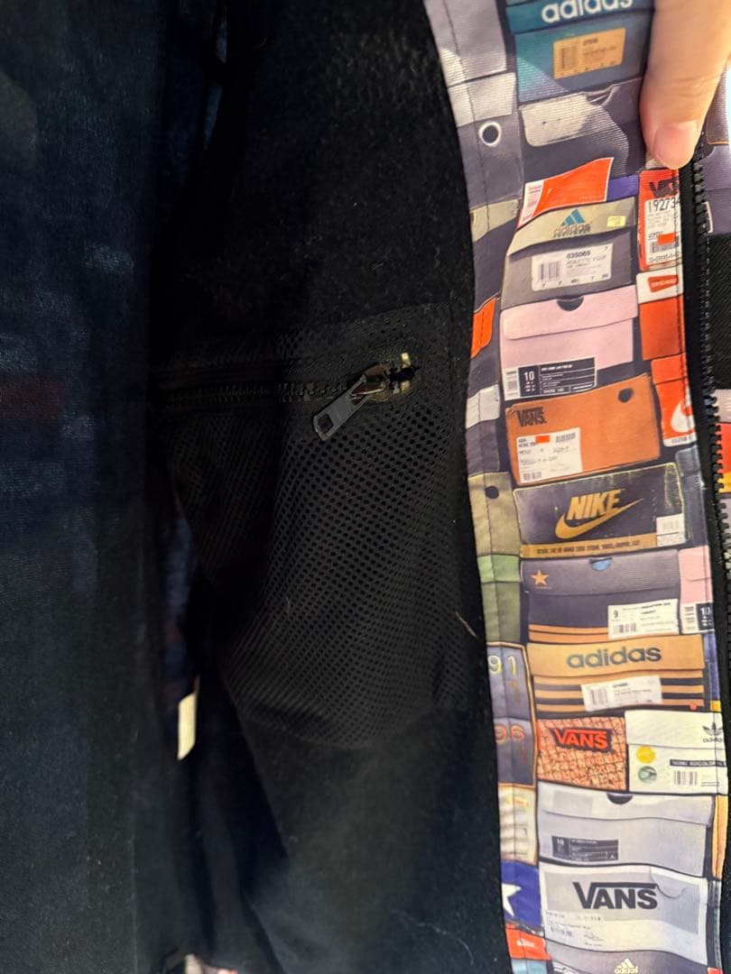 【希少】APPLEBUM スニーカー箱柄 ナイロンジャケットM