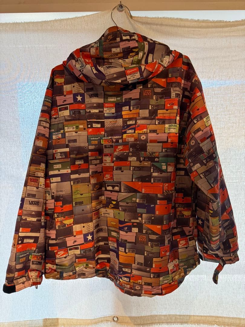 【希少】APPLEBUM スニーカー箱柄 ナイロンジャケットM