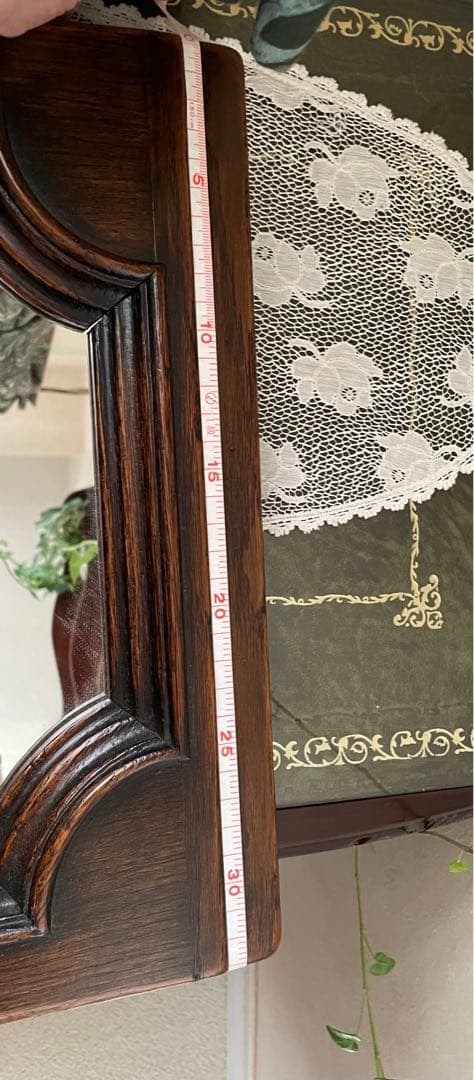 木製　ウォールミラー