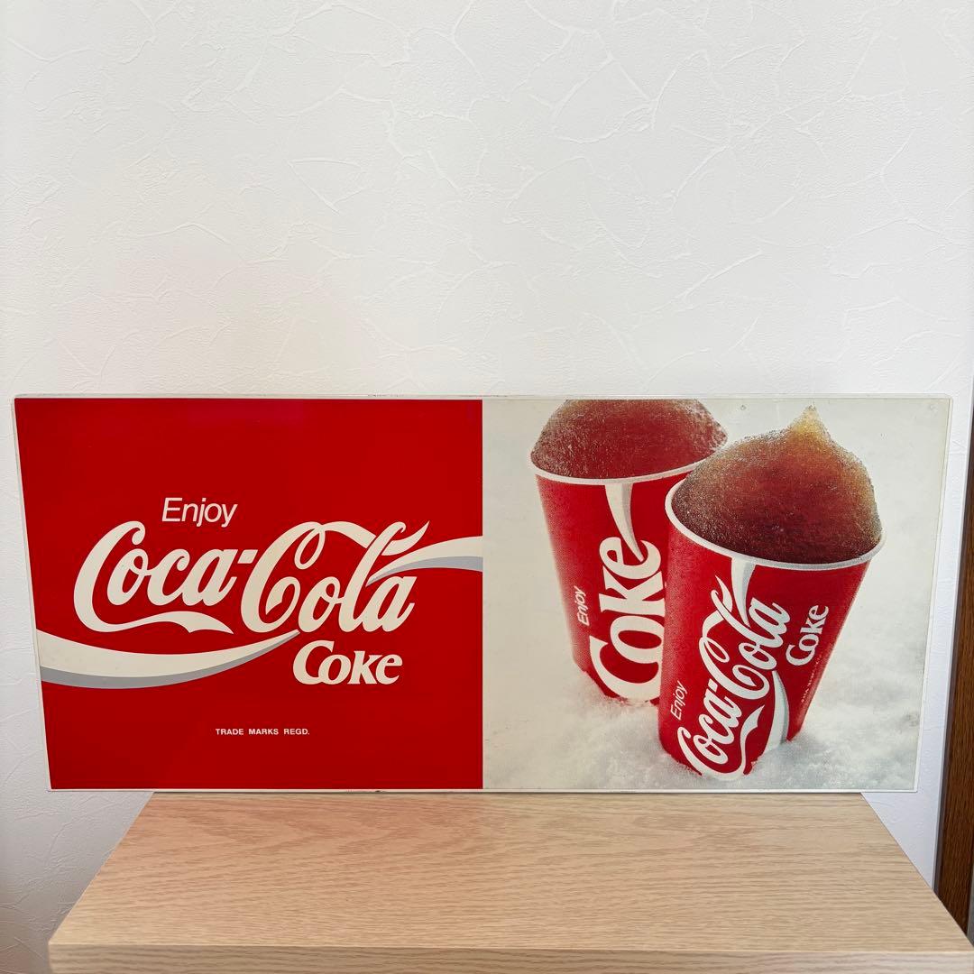 コカコーラ　Coca-Cola 看板　オブジェ　コレクション　非売品　レア商品