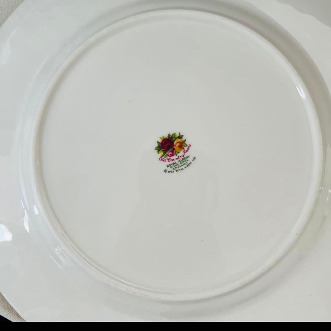 ロイヤルアルバート カントリーローズ　ディナー　大皿　５枚セット