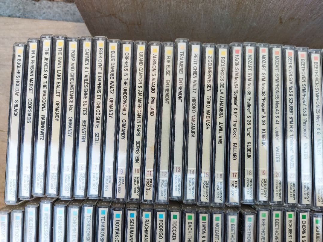 クラシック　CD　約17kg　まとめ超大量セット ベートーヴェン　バッハ