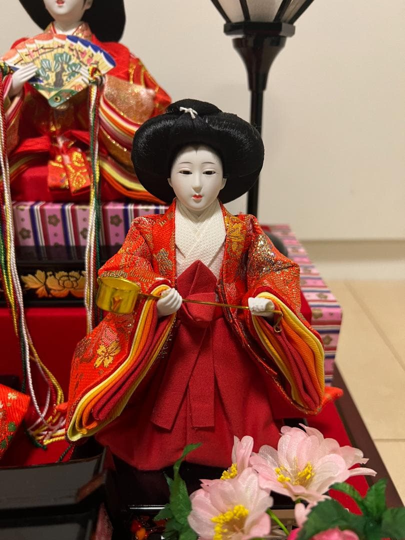 【美品】雛人形　ひな人形　お雛様　吉徳　五人揃