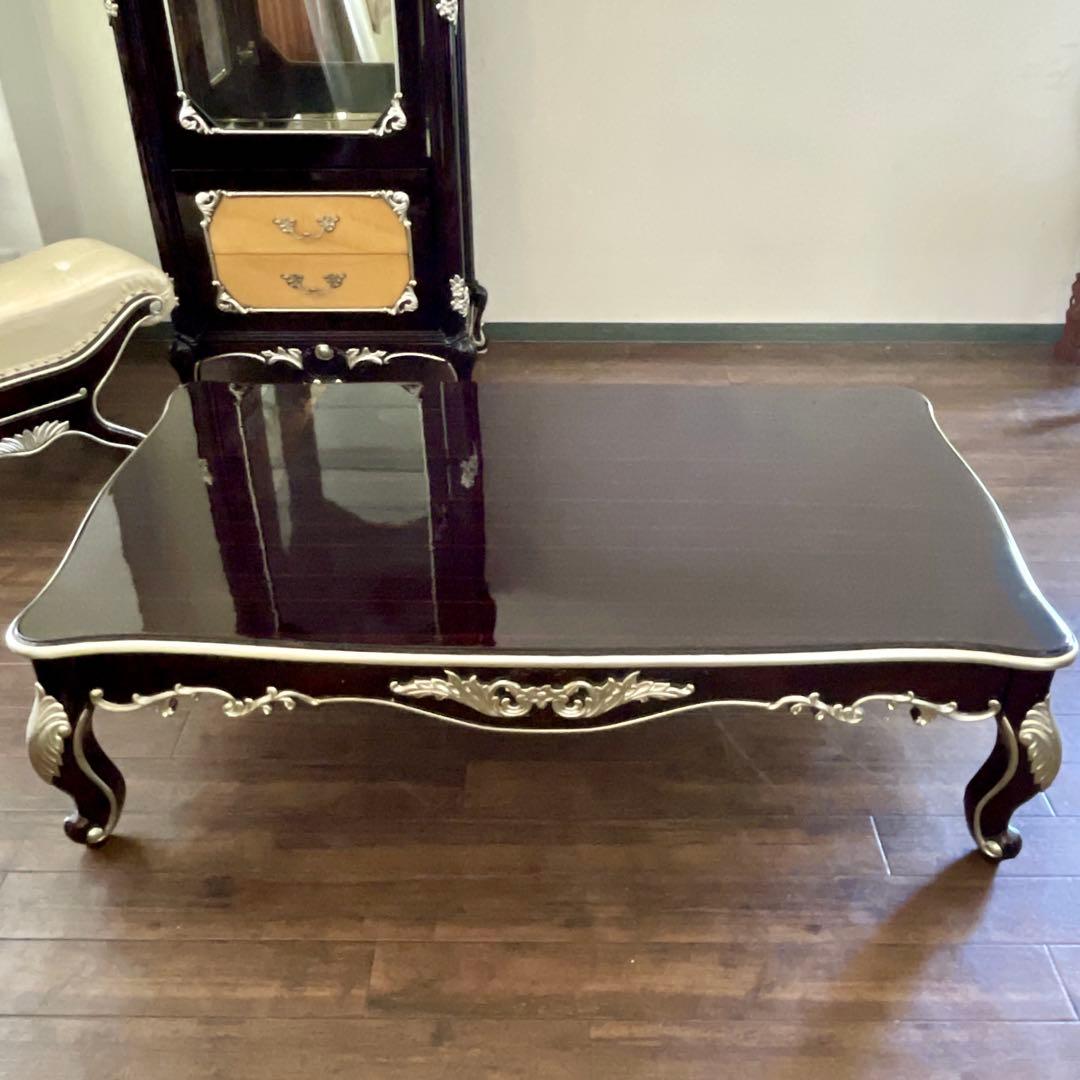 r152r121 ヨーロッパ アンティーク調のクラシックセンターテーブル