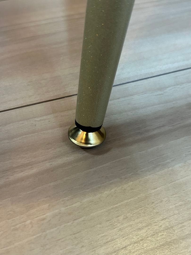 【used】ドレッサー　椅子　リボンクッション付き　チェア　ベージュ　値下げ不可