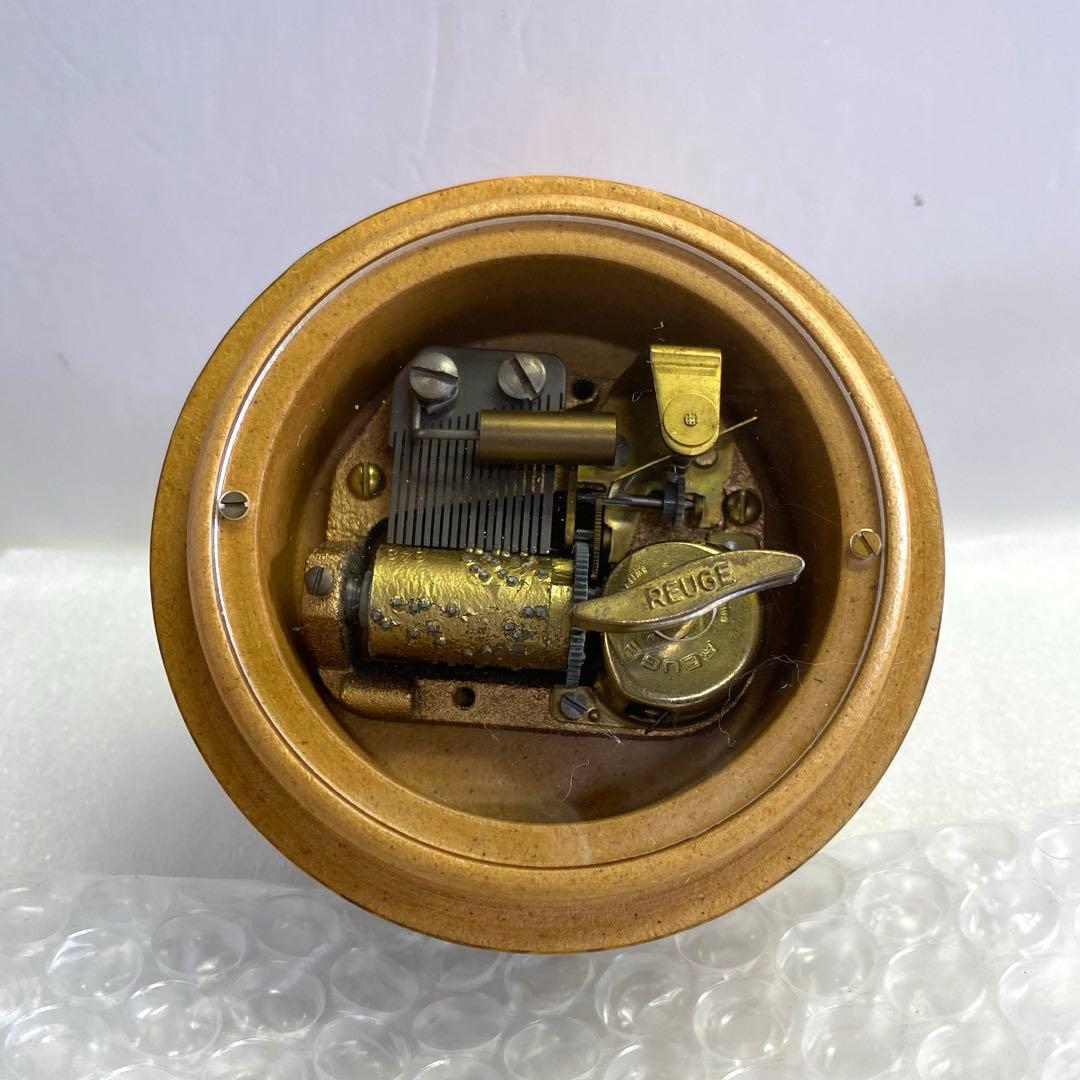 【希少】リュージュ 卵型 オルゴール スイス 18弁