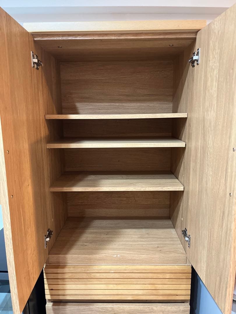 Re:CENO 木製食器棚2つセット