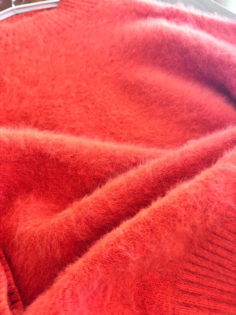 ユナイテッドアローズ　フォックスカシミヤ　ハイネックニット　エアリーセーター