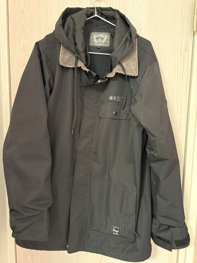 VESP ブラック スノーボードウェア セット