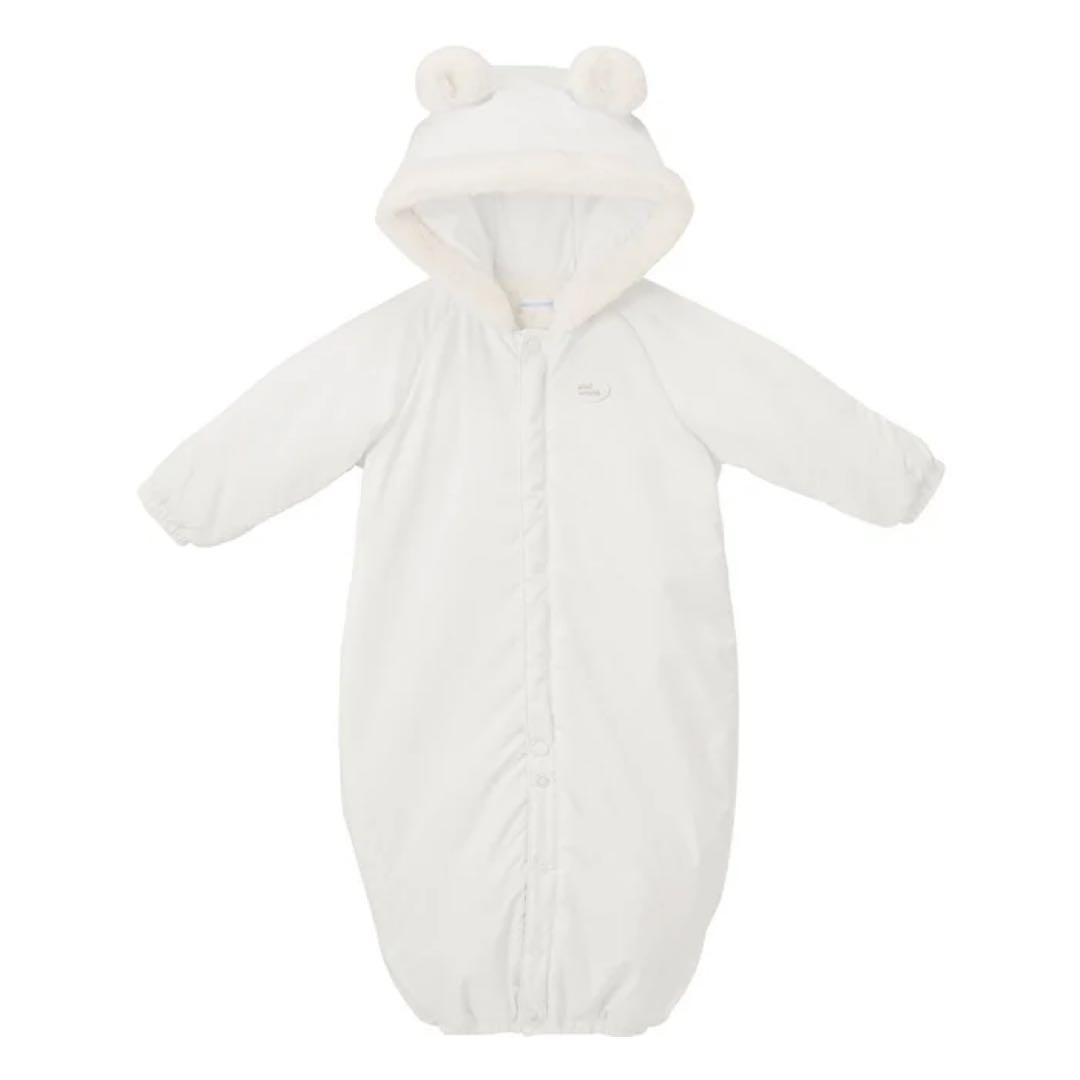 【ミキハウス】ジャンプスーツ　防寒ツーウェイオール　60-80cm