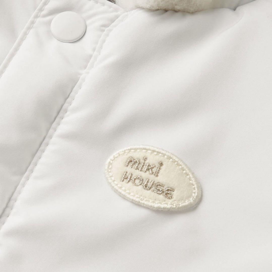 【ミキハウス】ジャンプスーツ　防寒ツーウェイオール　60-80cm