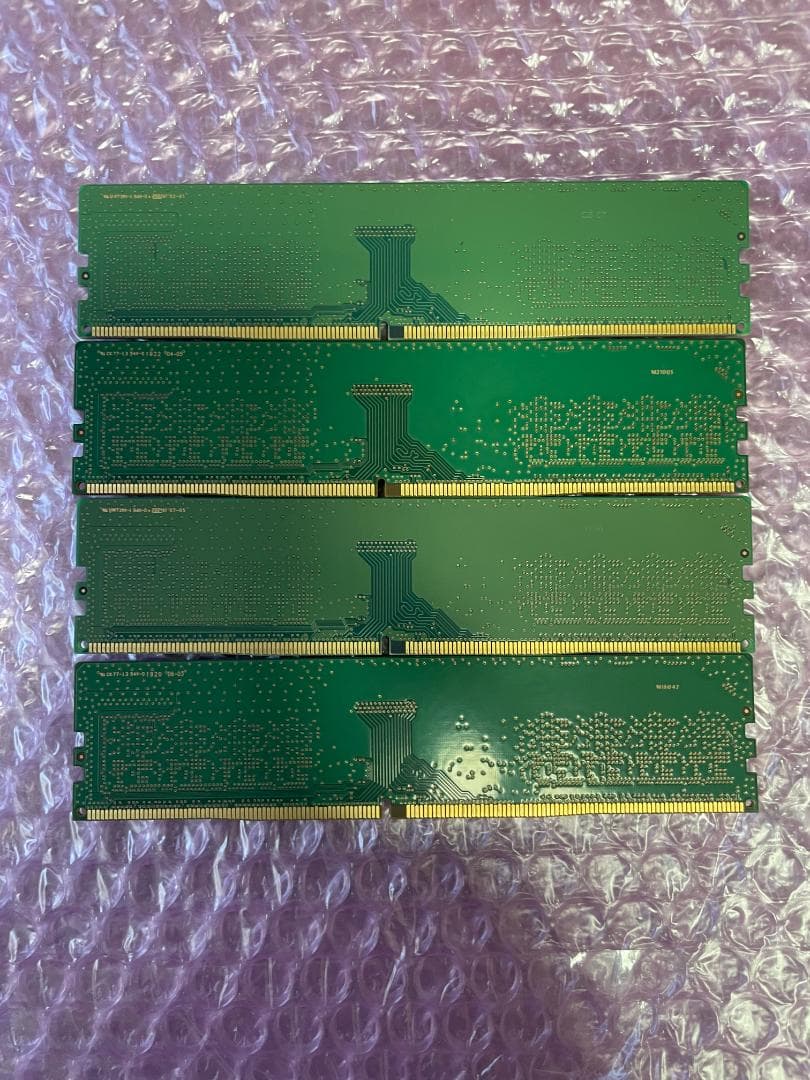 メモリ 8GB×4枚=32GB DDR4-2666 SAMSUNG製 動作保証