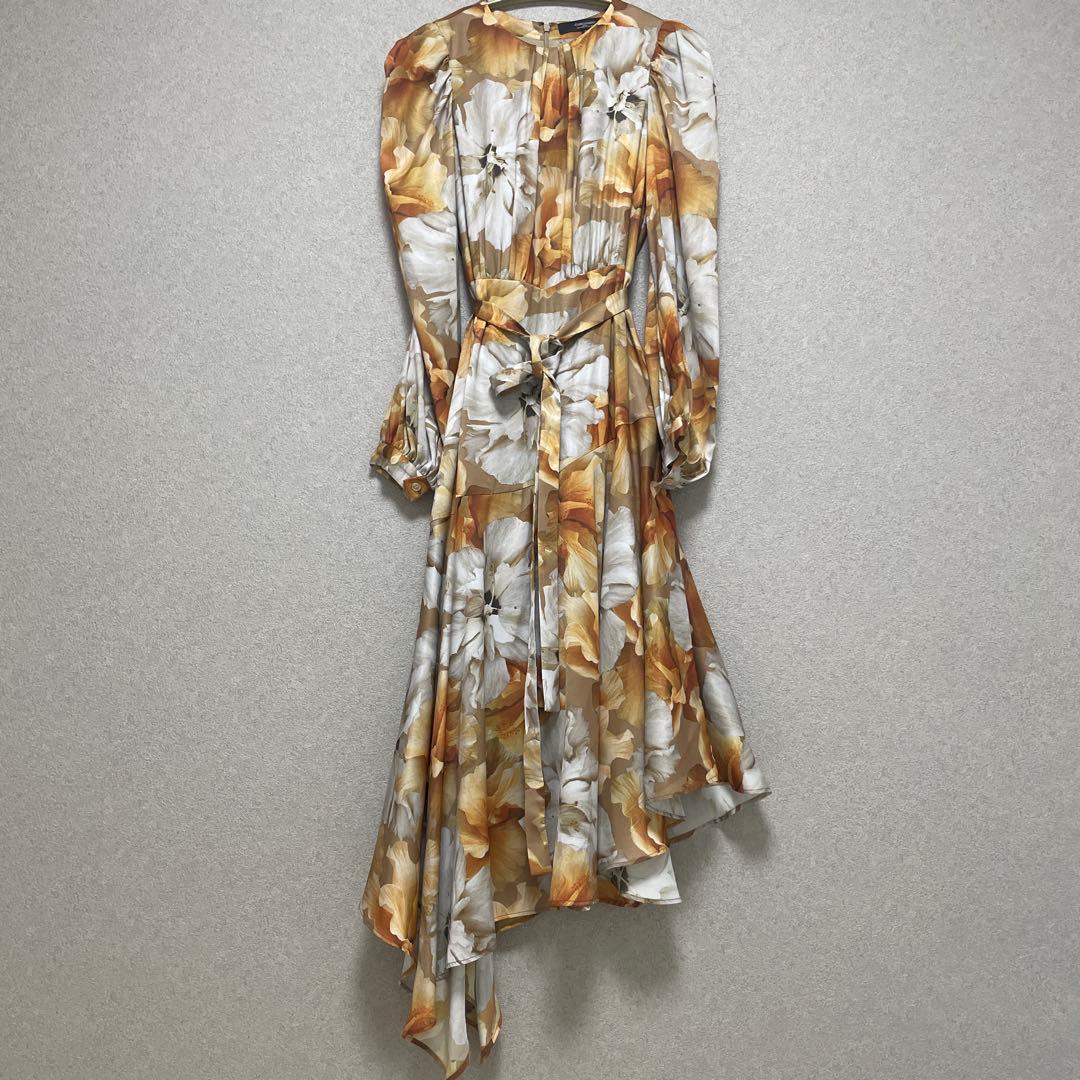 CORCOVADO コルコバード ワンピース　サテン　ドレス　花柄