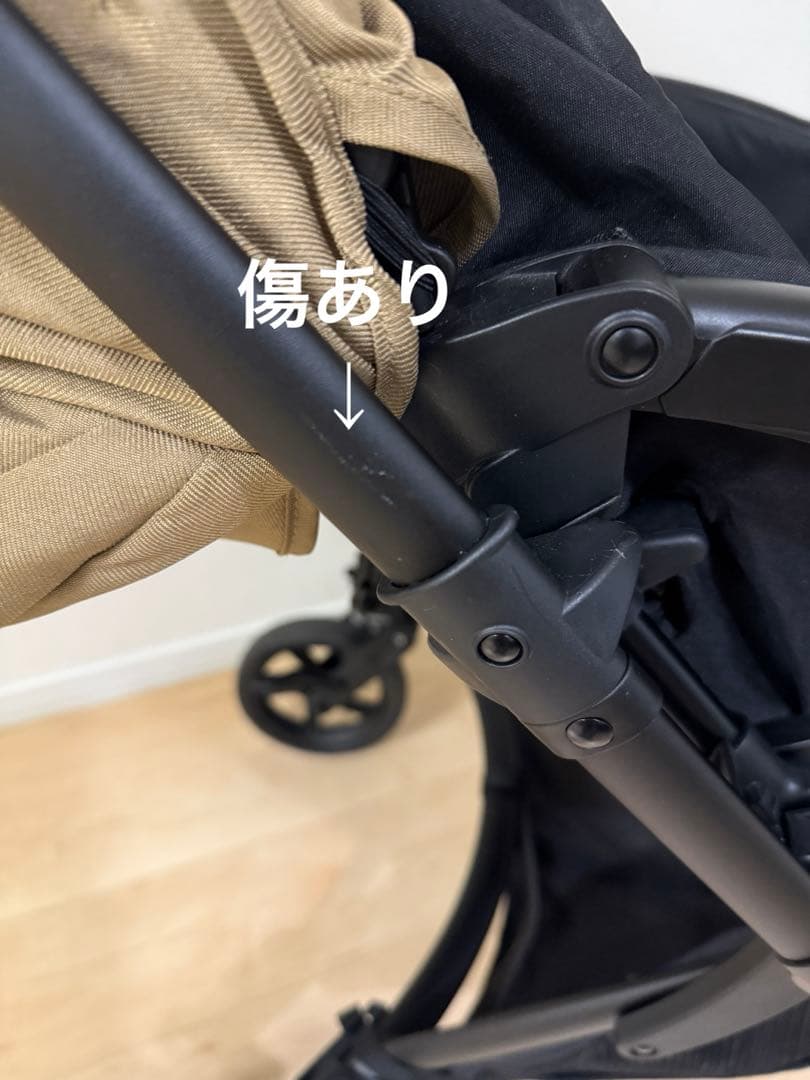 ピジョン ランフィ Runfee RB3 両対面式A型ベビーカー キャメル