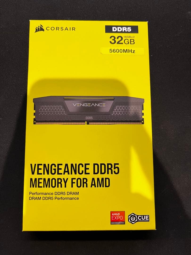メモリー CORSAIR VENGEANCE DDR5 32GB 5600MHz